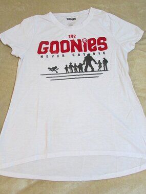 The Goonies Graphic Sleeveless T-Shirt Girls Youth Size Large (A) 0011